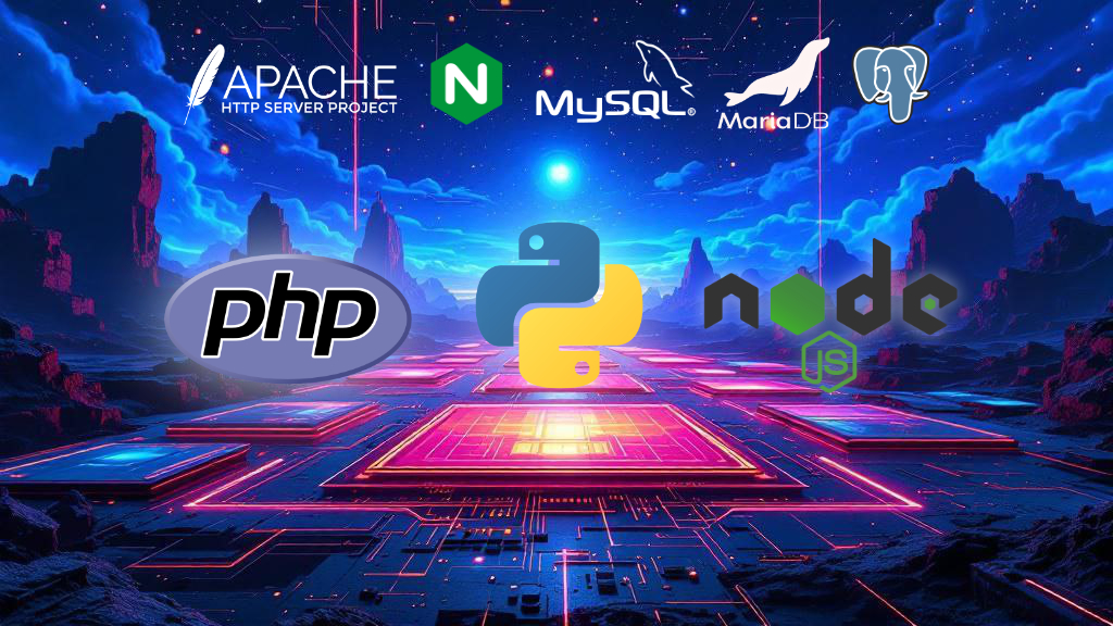 php, python, nodejs